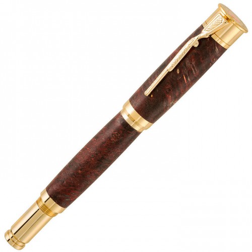 Over and Under Rollerball Shotgun Pen Kit 24k Gold