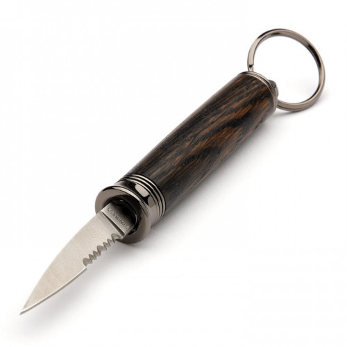 Compact Key Ring Knife Kit Gun Metal