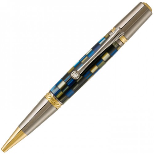 Majestic Squire Pen Kit Gold&Gunmetal