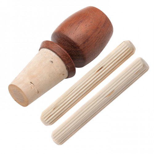 Serrated Maple Dowel 10 Pack