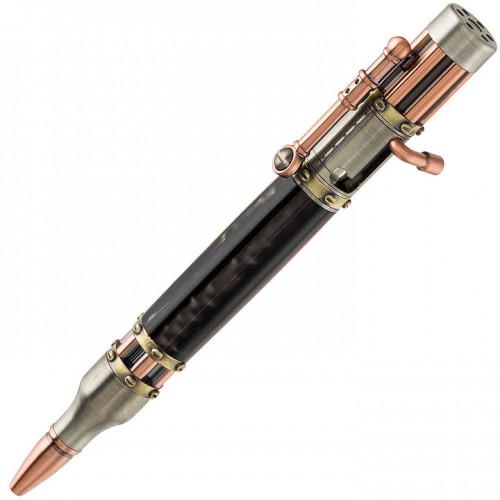 Steampunk Bolt Action Pen Kit Antique Copper/Antique Brass