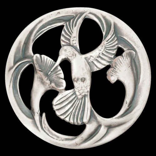 Pewter Potpourri Lid Honey Suckle